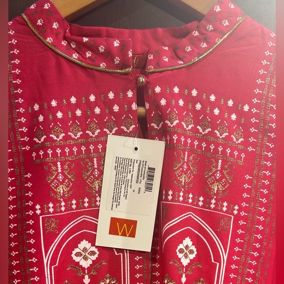 W kurti pink colour - Picture 2 of 11